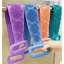 Esponja Cinta De Silicone Para Esfoliação Banho Massageador - shopyordy