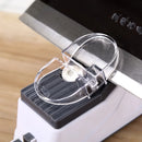 USB Electric Knife Sharpener Adjustable For Kitchen Knives Tool Knife Scissor Sharpening White medium and fine grinding blade - shopyordy