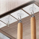 Ganchos de parede com adesivo para banheiro cozinha e utilitários - shopyordy